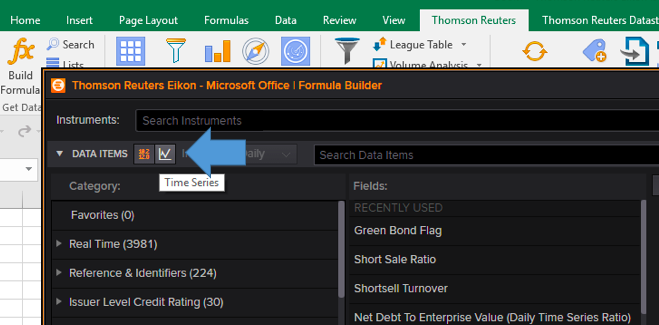 Aalto finance databases include datastream and eikon