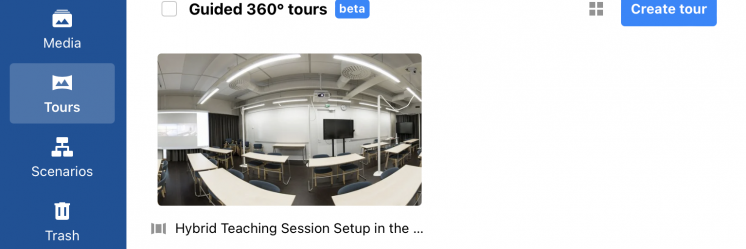 New in Thinglink – Guided virtual tours